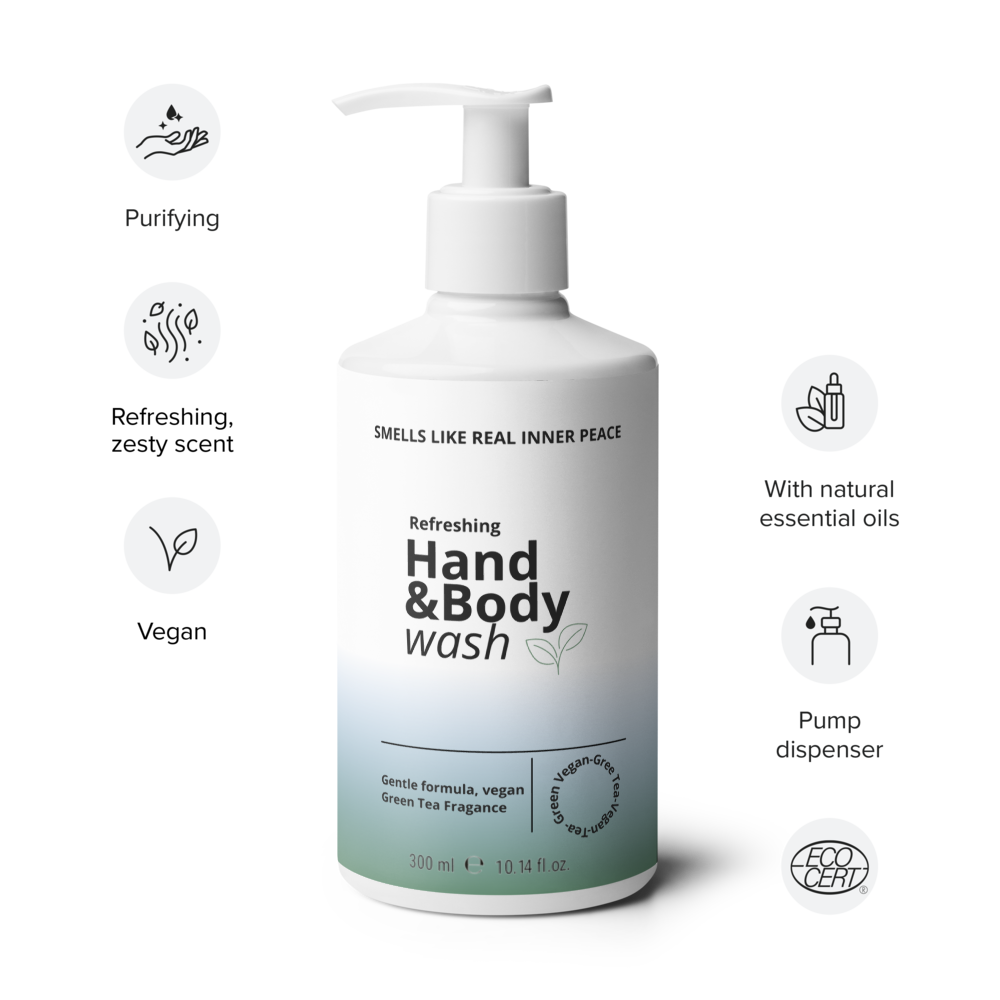 Green Tea Refreshing hand & body wash