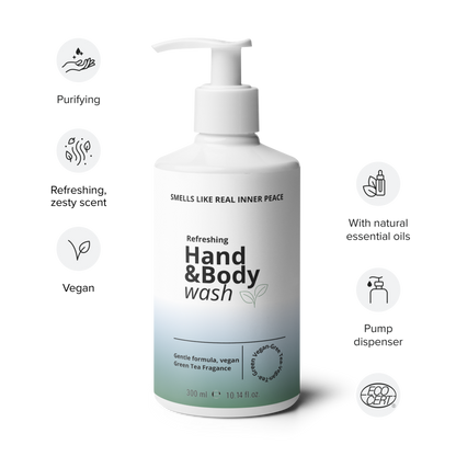 Green Tea Refreshing hand & body wash
